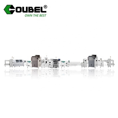 Small SMT Line Whole Line Equipment LED Lamp Production SMT Line For Sale HS-0802-LF